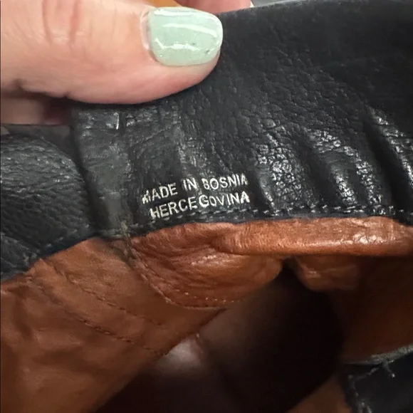 Navy A.S. 98 booties - Picture 5 of 7